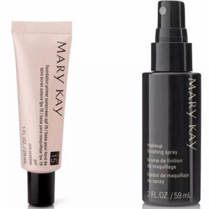 Mary Kay Pink Primer and Black Finishing Spray Duo